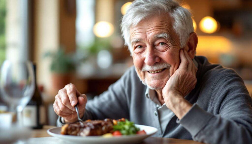 Vlees eten na je 80e verlengt je leven: deskundigen breken met mythe