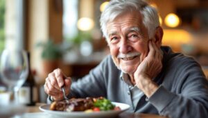 Vlees eten na je 80e verlengt je leven: deskundigen breken met mythe